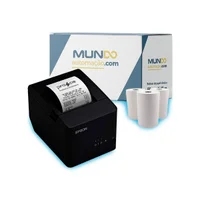 Kit Impressora Epson Tm-t20x Ethernet + Bobina 80x40