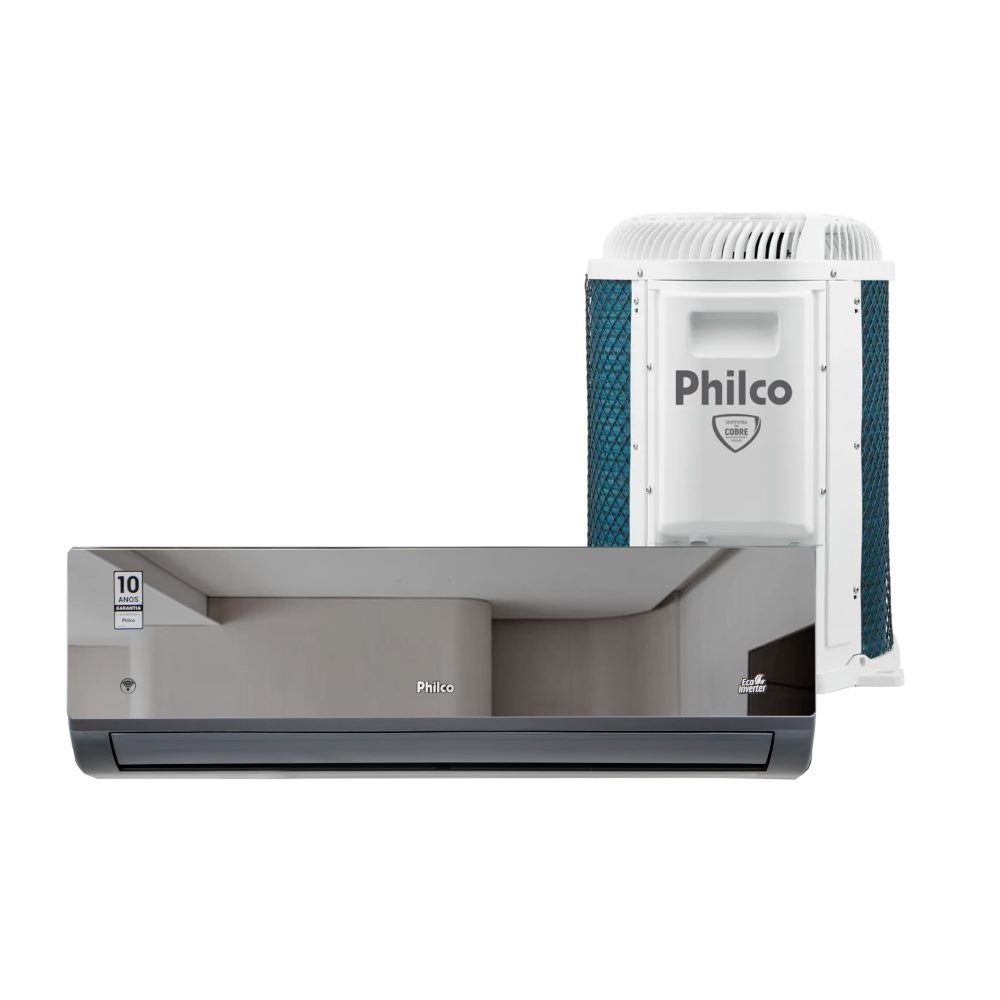Ar Condicionado Split Inverter Philco, 9000 BTUs, 220v, Quente E Frio - Pac9000iqfm15e