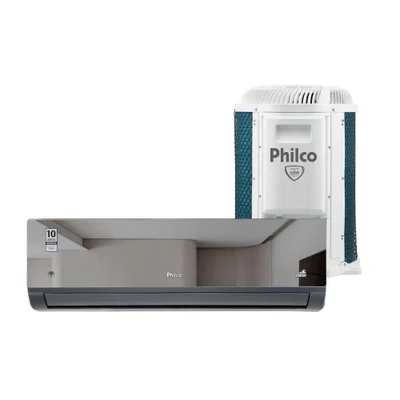 Ar Condicionado Split Inverter Philco Espelhado, 12000 BTUs, 220v, Quente E Frio - Pac12000iqfm15e