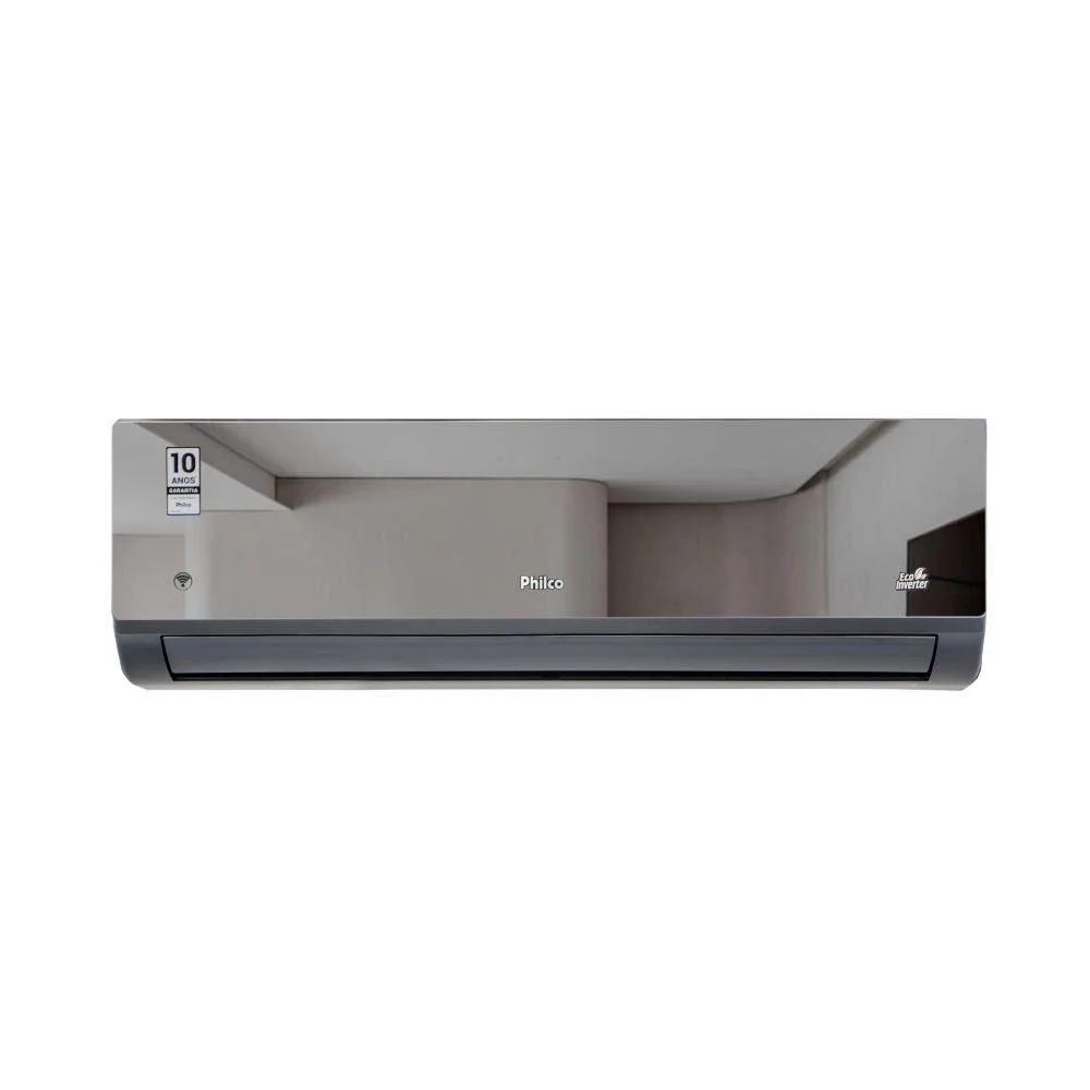 Imagem 4 de 5 do produto Ar Condicionado Split Inverter Philco Espelhado, 12000 BTUs, 220v, Quente E Frio - Pac12000iqfm15e