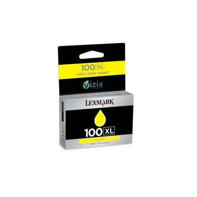 Cartucho De Tinta lexmark 100xl 14n1071 Amarelo | Lexmark Pro 205 705 803