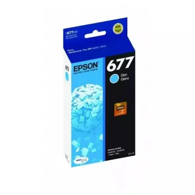 Cartucho Epson 677 T677220 Ciano