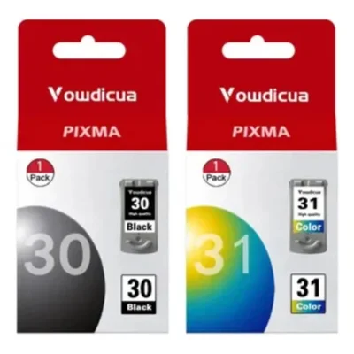 Cartucho De Tinta Canon Kit Pg 30 Preto E Pg 31 Color | Pixma Ip1800 Ip1900 Ip2600