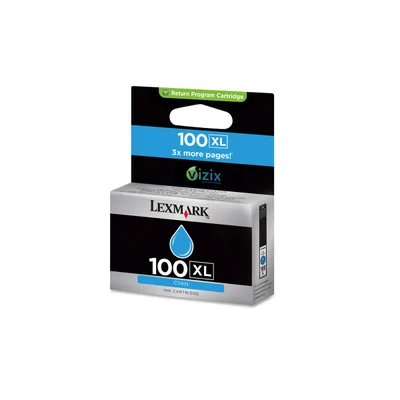 Cartucho De Tinta lexmark 100xl 14n1069 Ciano | Lexmark Pro 205 705 803