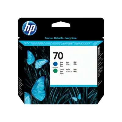 Cabeça De Impressão Hp 70 Azul E Verde C9408a | Designjet Z2100 Z5200 Z5400