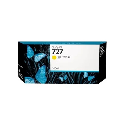 Cartucho De Tinta Hp 727 F9j78a Amarelo | Designjet T920 T1500 T2500