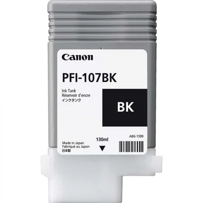 Cartucho De Tinta Canon Pfi-107 Pfi-107bk Preto | 130ml