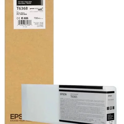 Cartucho De Tinta Epson T6368 Preto Fosco | Epson Stylus Pro 7890 7900 9890 9900