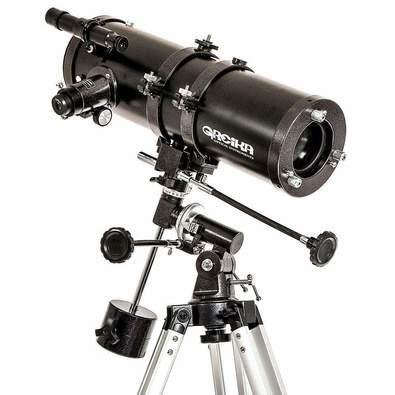Telescópio Newtoniano Equatorial 1000x114mm  Com Tripé Acess