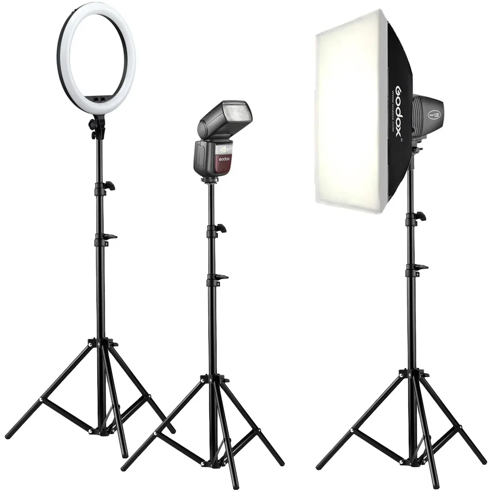 Imagem 4 de 4 do produto Tripé para Iluminação Greika YS240 - Altura Máxima 2,40 Metros - Suporta 2,5kg