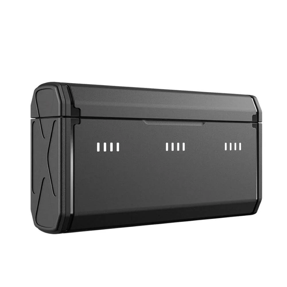 Carregador Triplo Multifuncional Para Gopro Hero 12 / 11 / 10 / 9 Black - Telesin