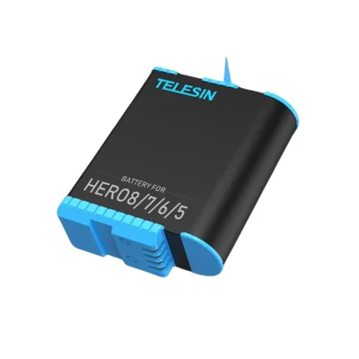 Bateria Para Gopro Hero 8 / 7 / 6 / 5 Black - Telesin