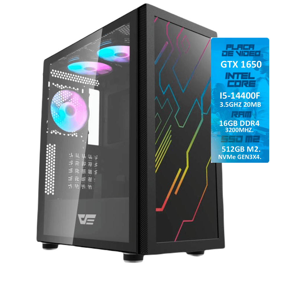 PC Gamer Computech I514400f KaBuM