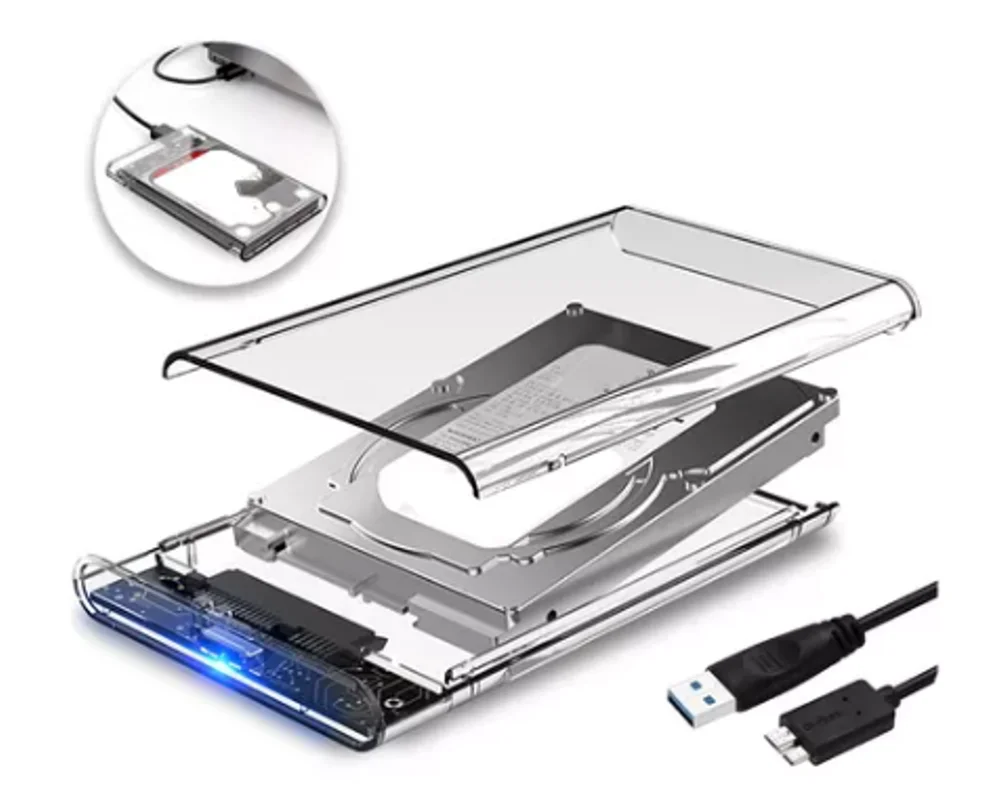 Imagem 3 de 4 do produto Adaptador Case Slim 5 Gbps, HD, SSD USB 3.0, Sata 3