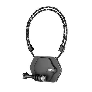 Suporte Para Pescoço Com Encaixe Magnético Para Gopro - Telesin
