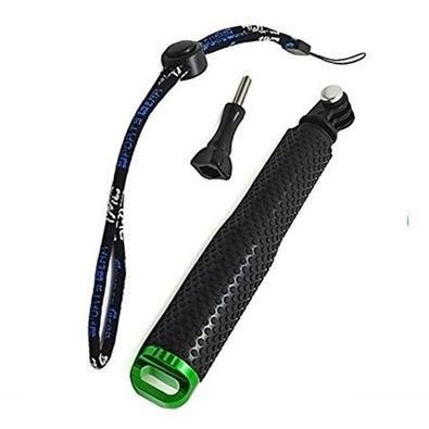 Bastão Retrátil Prova D'água 48cm Para Gopro E Similares - Verde