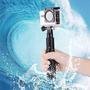 Bastão Retrátil Prova D'água 48cm Para Gopro E Similares - Verde