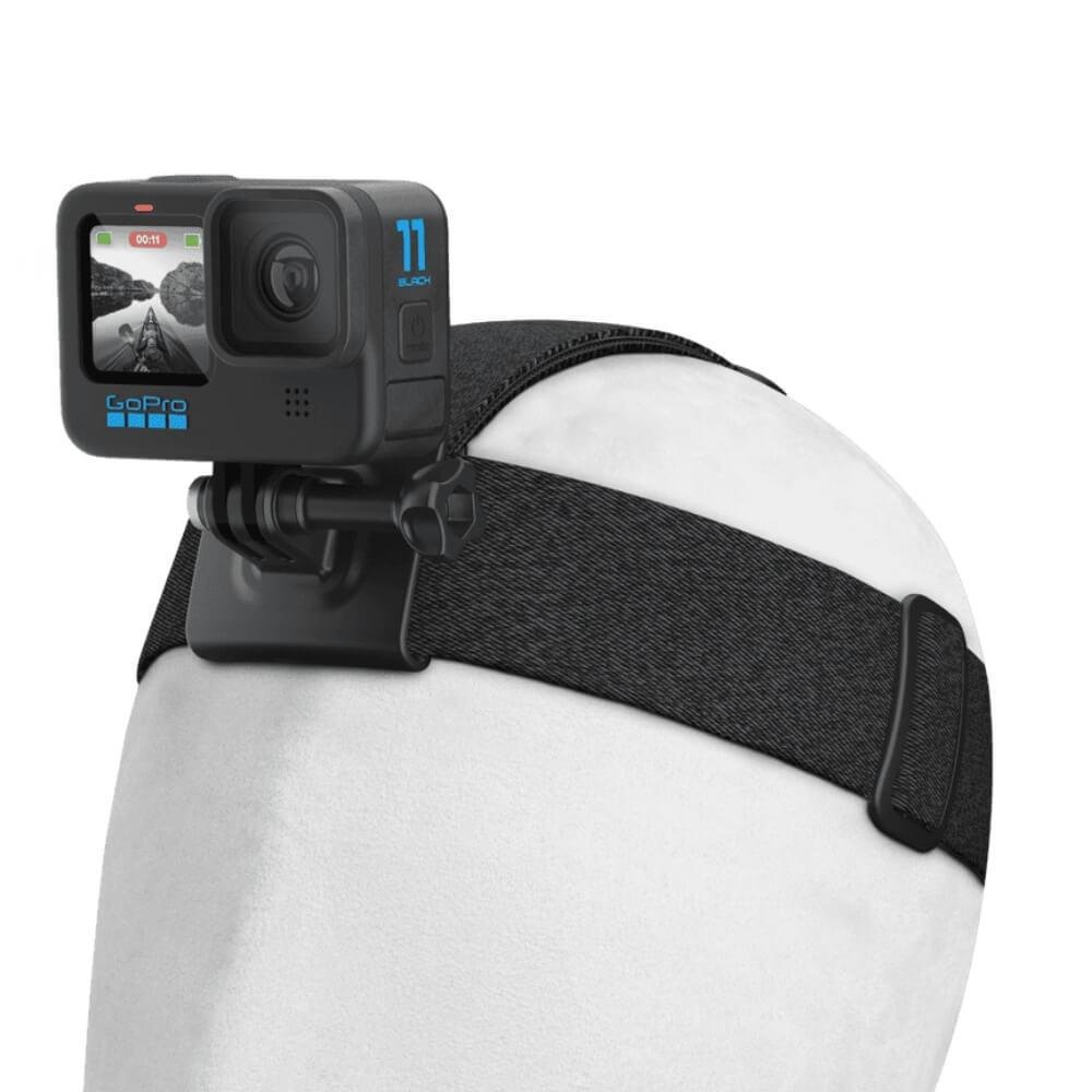 Kit Aventura Gopro - Suporte Cabeça + Clip + Bastão + Estojo - Aktes-003