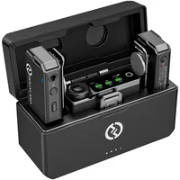 Sistema Microfone Duplo Hollyland Lark Max Duo Wireless Para Câmeras, Filmadoras E Smartphones (2.4ghz)