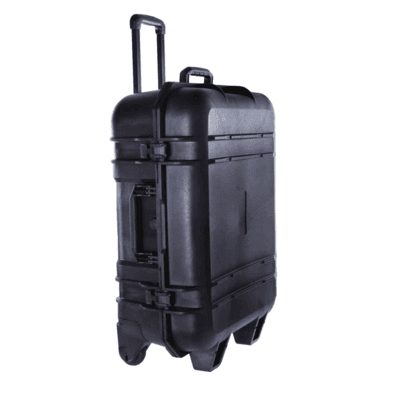 Case Rígido 78x59x34cm Com Espuma Modeladora E Rodas Para Transporte