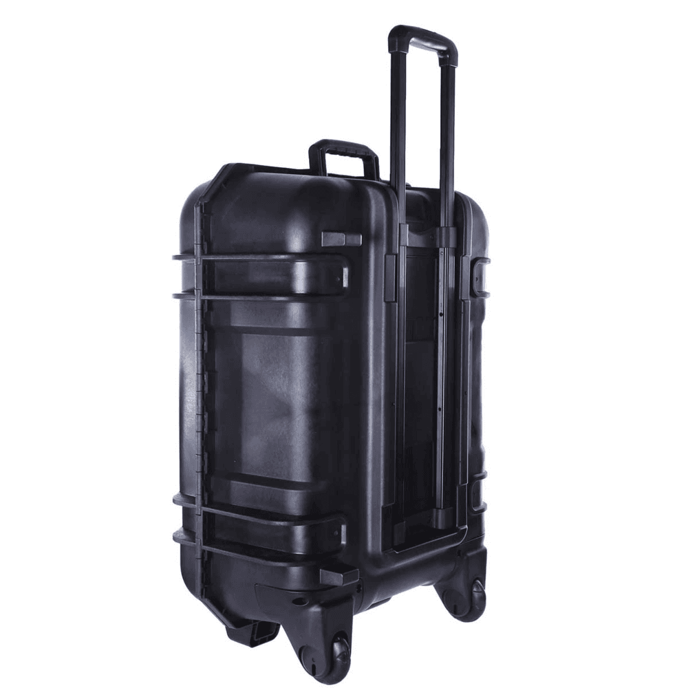 Imagem 2 de 5 do produto Case Rígido 78x59x34cm Com Espuma Modeladora E Rodas Para Transporte