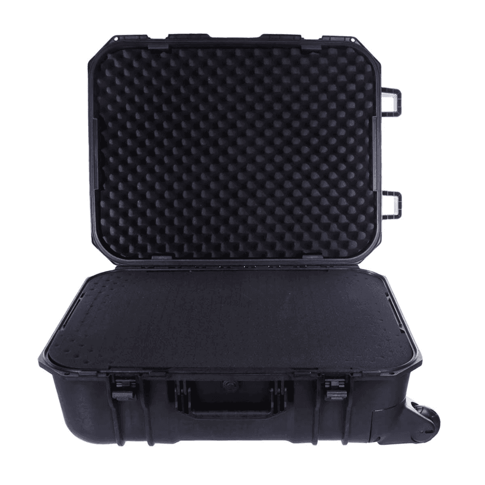 Imagem 5 de 5 do produto Case Rígido 78x59x34cm Com Espuma Modeladora E Rodas Para Transporte