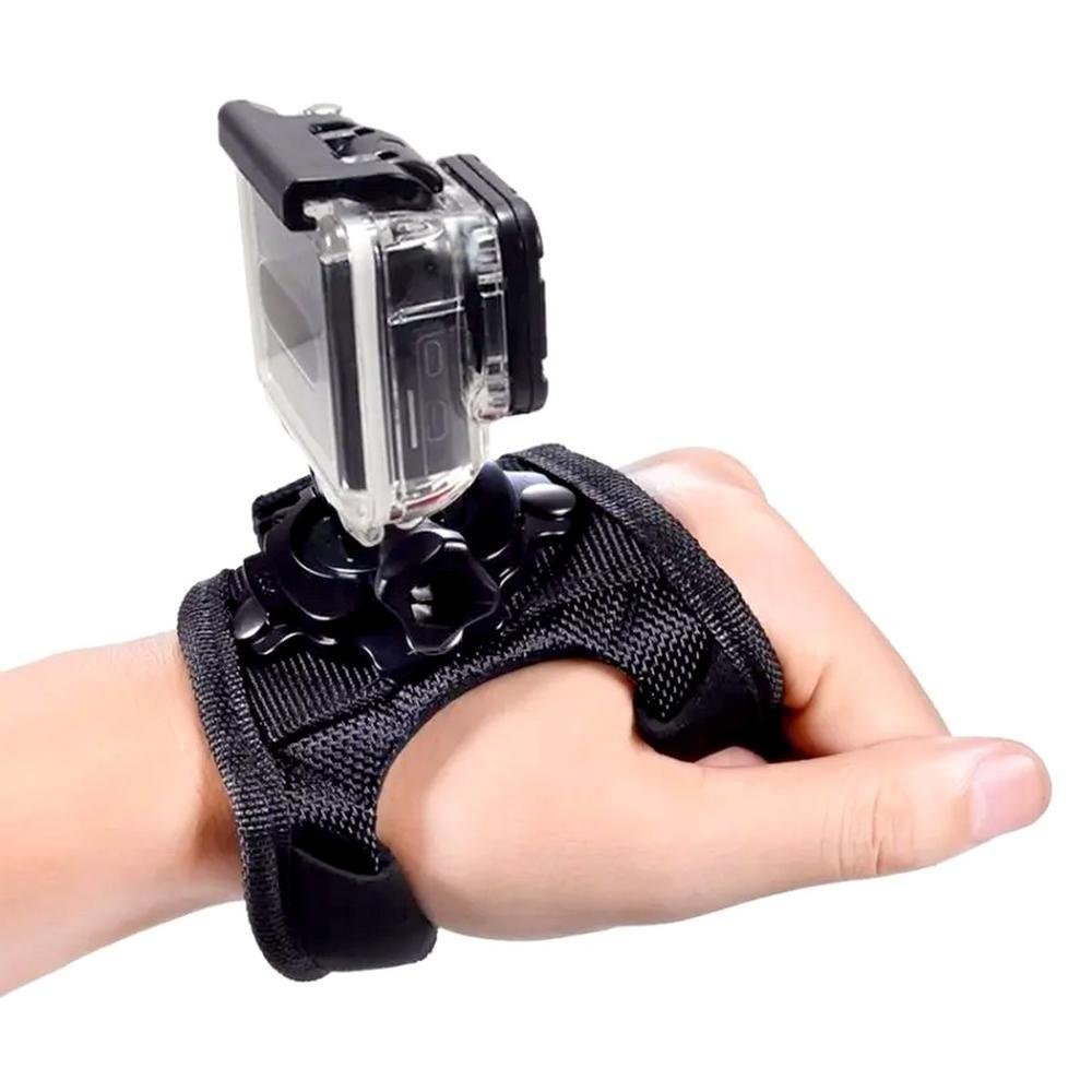 Imagem 4 de 5 do produto Suporte De Mão 360º Para Câmera Gopro E Similares