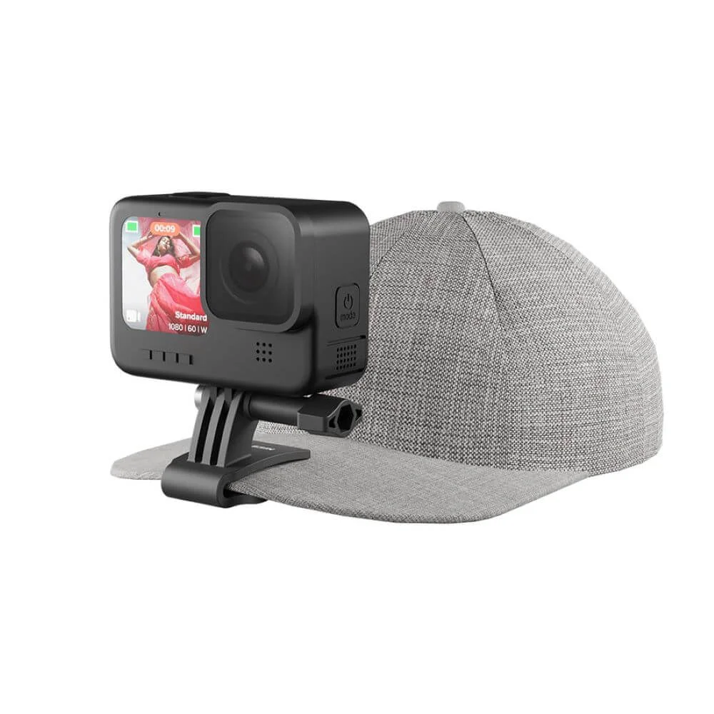 Imagem 5 de 5 do produto Suporte Head + Clip De Boné Para Gopro - Telesin