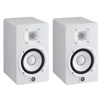 Par De Monitores De Referência Yamaha, Bi-amplificado, 70w Hs 5, Branco