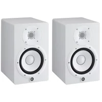Par De Monitores De Referência Yamaha, Bi-amplificado, 95w Hs 7, Branco