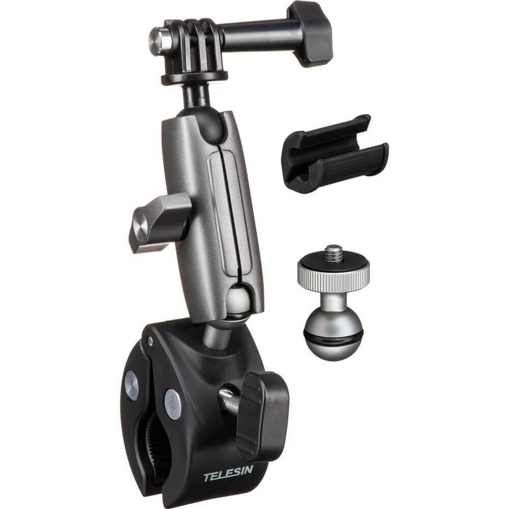 Imagem 2 de 5 do produto Suporte Garra Articulável Para Gopro E Câmeras Similares - Telesin