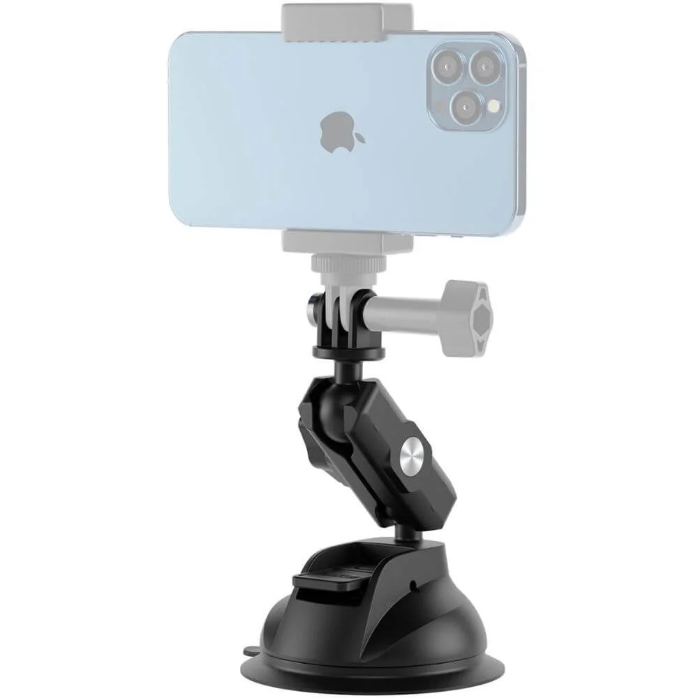 Imagem 3 de 5 do produto Suporte Ventosa Para Gopro E Similares / Celular - Telesin