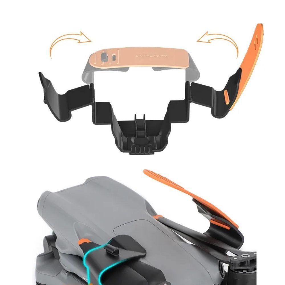 Protetor E Trava Hélices Para Dji Air 3 - Sunnylife Cor Laranja