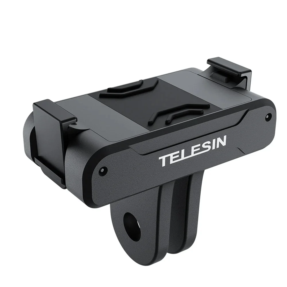 Suporte Adaptador Magnético para DJI Osmo Action 5 Pro/3/4 e Osmo 360 - Telesin