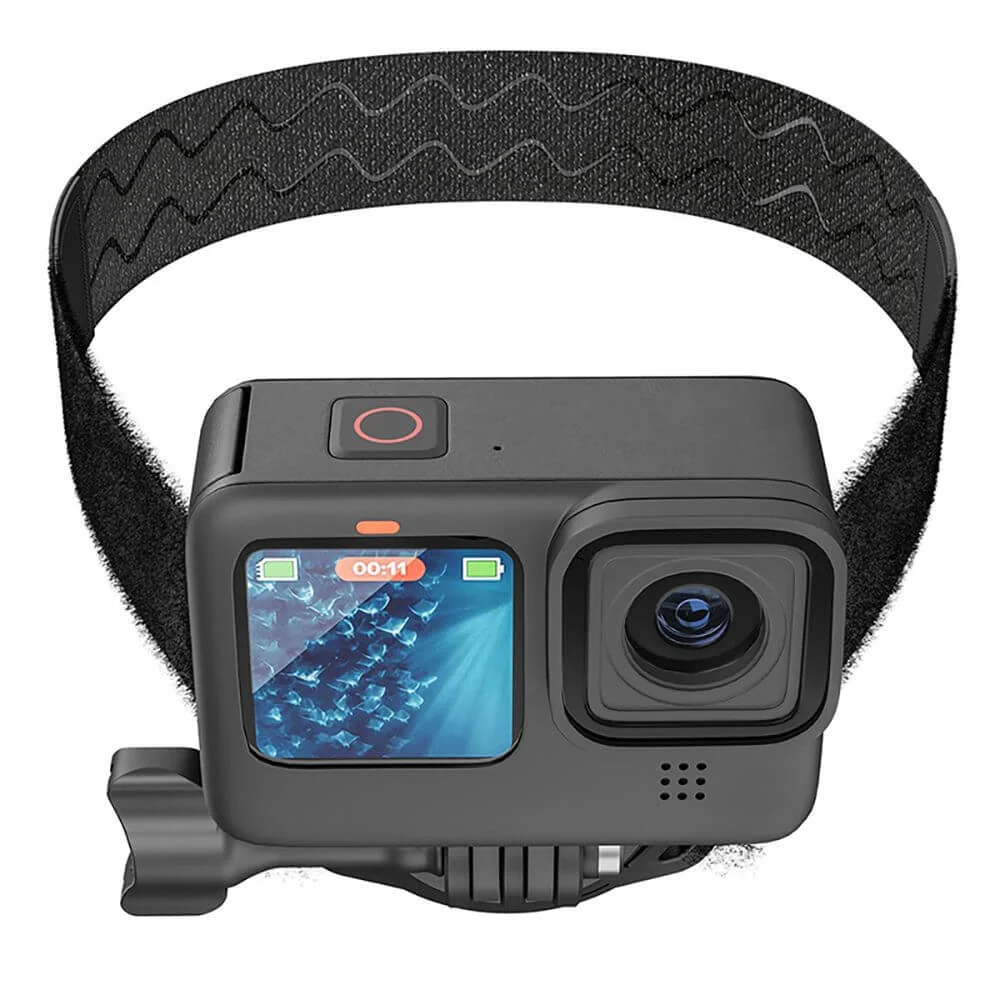 Imagem 5 de 5 do produto Suporte Faixa De Cabeça Magnético Para Gopro E Câmeras Similares - Startrc
