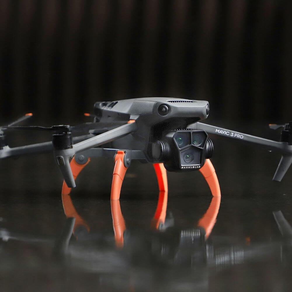 Trem De Pouso Para Drone Dji Mavic 3 Pro - Sunnylife Cor Laranja Trem De Pouso Para Drone Dji Mavic 3 Pro - Sunnylife Cor Laranja