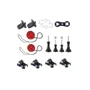 Kit De Suportes Moto Para Gopro E Câmeras Similares