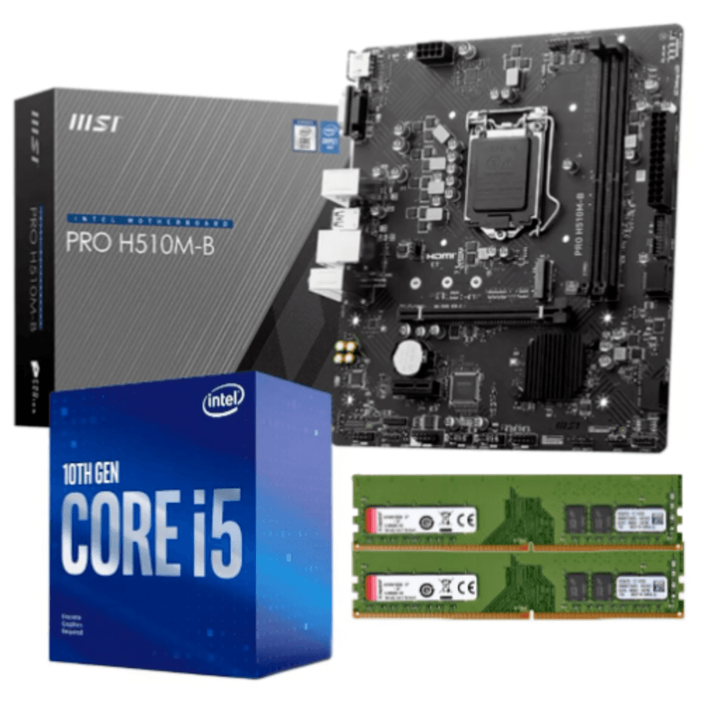 Kit I5 10 Geraço C Vídeo Integrado KaBuM