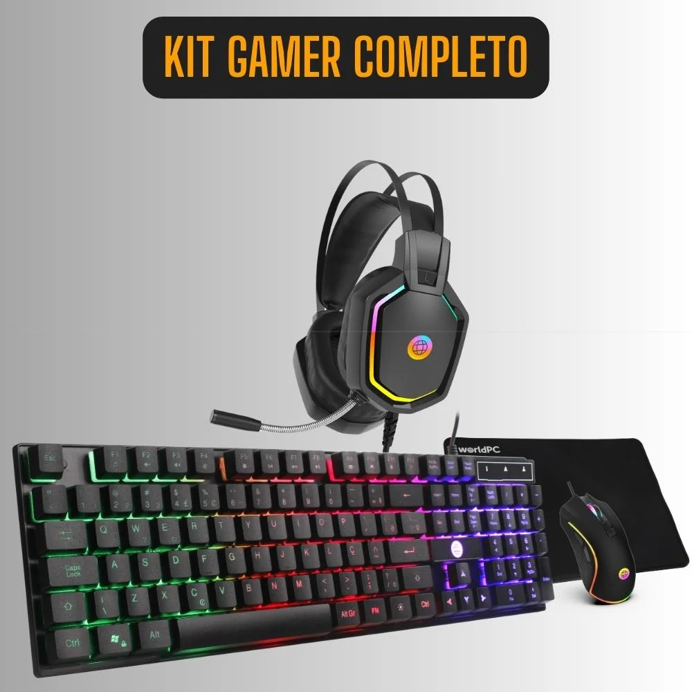 PC Gamer Completo Smart, Intel Core I7, 16gb Ram, Geforce RTX 2060 6gb, SSD 512gb, Fonte 500w, Monitor LED 24", Kit Gamer - 3gs-0114sf - view 4