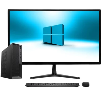 Computador Completo Compacto Intel Core I7, 16gb De Memória, SSD 512gb, WINDOWS 10, Monitor LED 19.5" - 3green Slim 3gs-0104