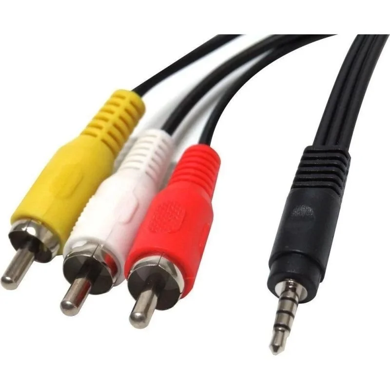 Imagem 2 de 3 do produto Cabo P2 Macho P/3rca Macho 1,5m Niquelado