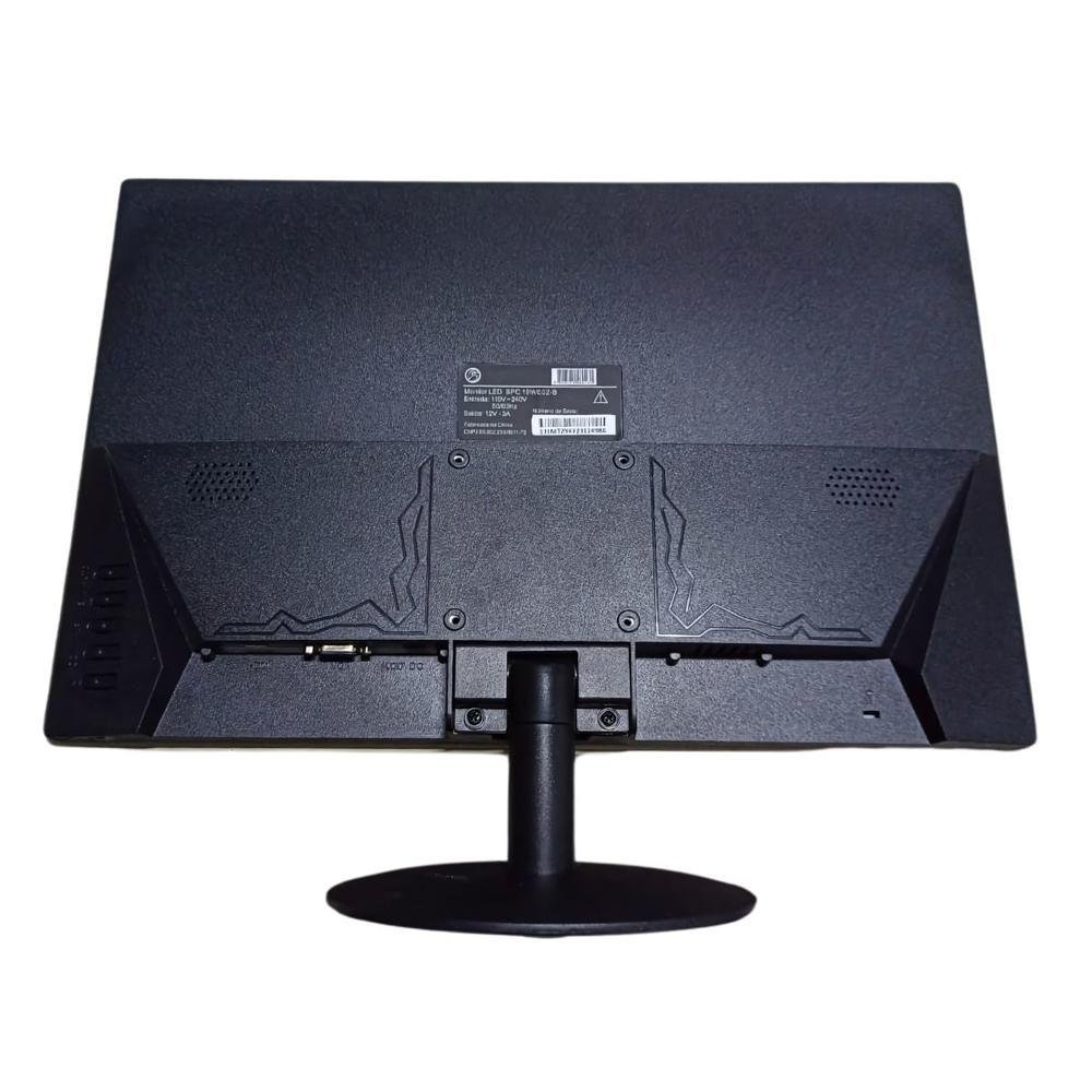 Monitor LED 19 Brazil PC BPC-19WE02-B - 1440x900 - 60Hz - 5ms - Furação Vesa - HDMI e VGA - Preto Monitor LED 19 Brazil PC BPC-19WE02-B - 1440x900 - 60Hz - 5ms - Furação Vesa - HDMI e VGA - Preto