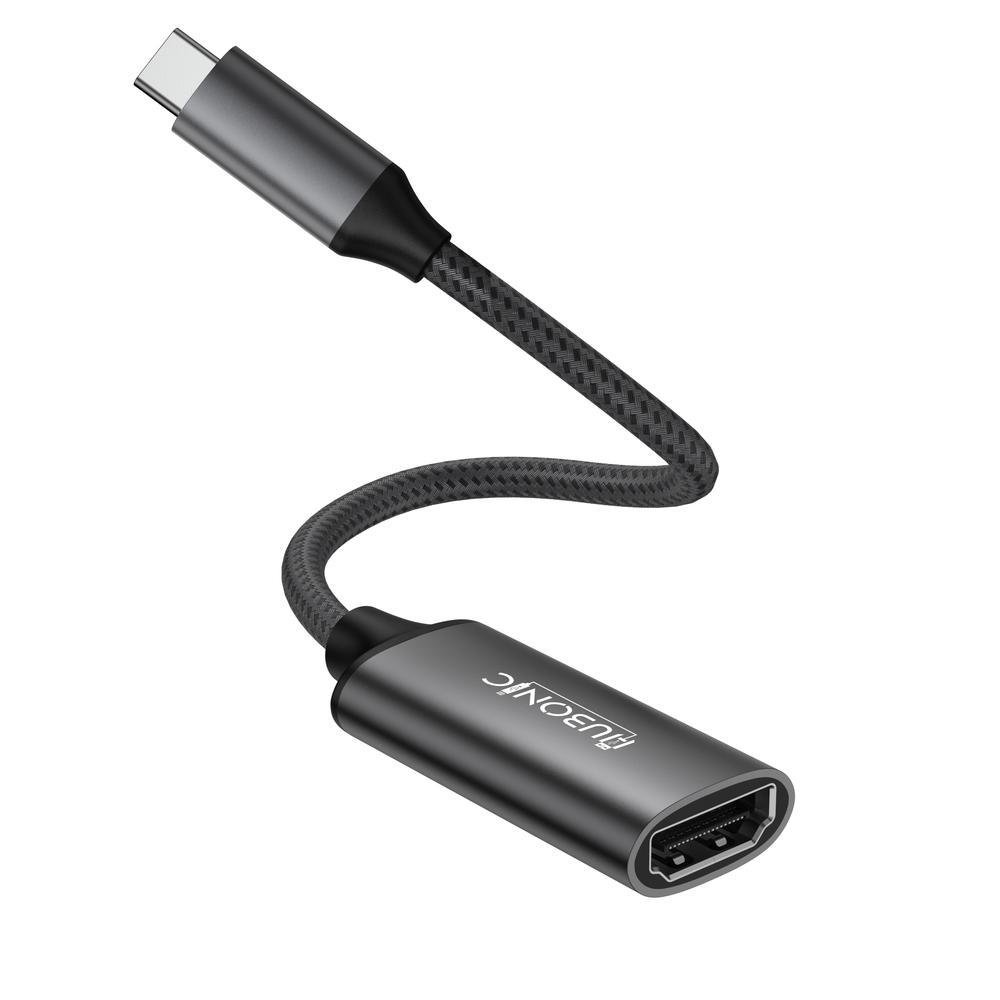 Imagem 3 de 5 do produto Adaptador Hubonic USB C Para HDMI, 4k, 60hz, Cabo, Celular, Tablet, Notebook, Resistente, Alta Qualidade
