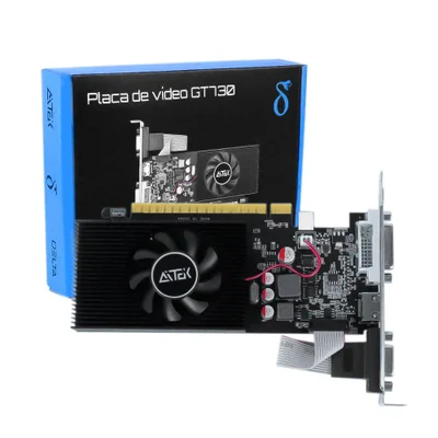 Placa De Vídeo Gt730 GDDR3 4gb Vga Hd Dvi 128 Bits 700mhz