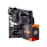 Processador amd ryzen 5 5500 3.6ghz (4.2ghz turbo) 6-cores 12-threads cooler wraith stealth am4    o ryzen 5 5500 conta com 6 núcleos incríveis para q
