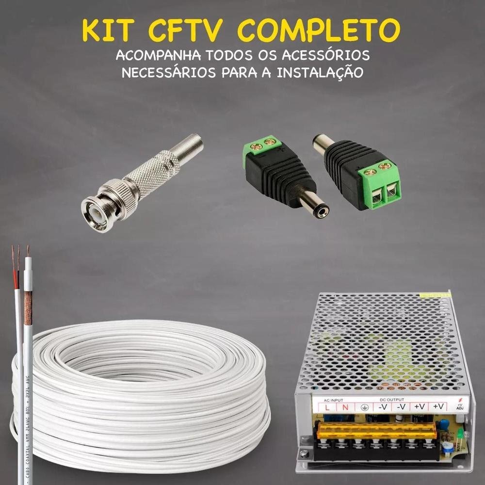 Imagem 5 de 5 do produto Kit Cftv Intelbras 10 Câmeras Vhl 1220 Full Mhdx 3116-c 1TB