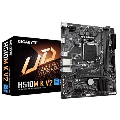 Placa Mãe Gigabyte H510m K V2, Intel LGA 1200, Chipset H510
