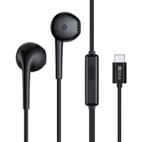 Fone de Ouvido Auricular Tipo-c Preto 1hora Aut124