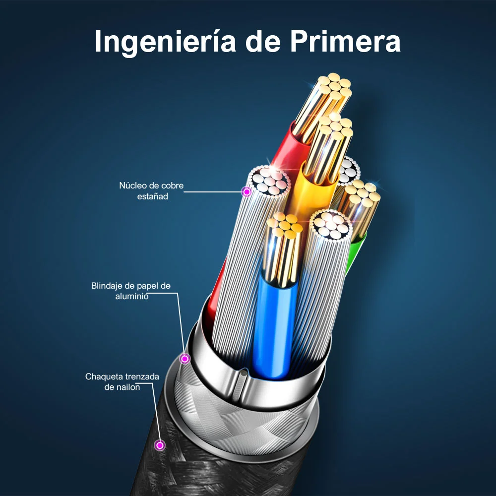 Imagem 3 de 5 do produto Fone Ouvido Com Fio 1hora Conector 3.5mm Cabo 1,2m Preto
