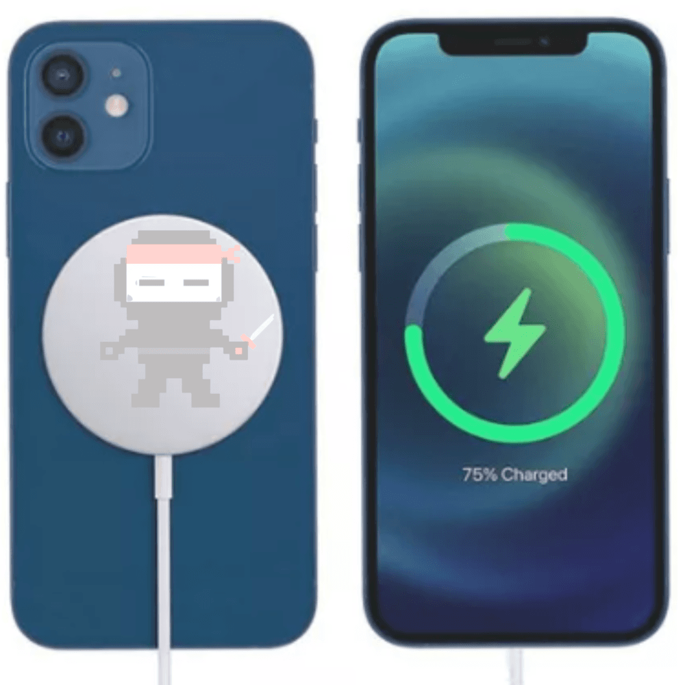 Imagem 3 de 4 do produto Case Magsafe Para Iphone 13 Pro Max + Cabo De Conexão Indução